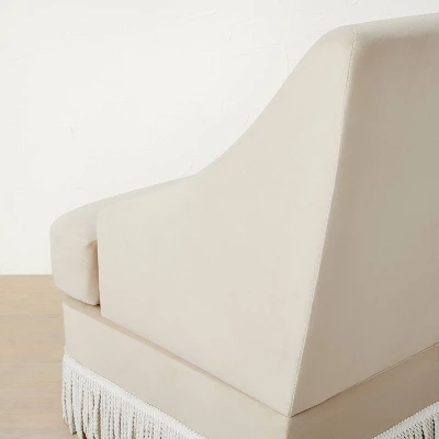 Alberhill Velvet Accent Chair With Fringe - Opalhouse™ Designed With Jungalow™ - Image 4