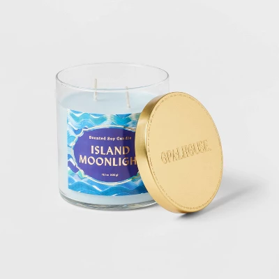 Lidded Glass Jar Candle Island Moonlight - Opalhouse⢠- Image 2