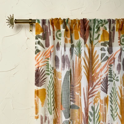 1pc Sheer Burnout Window Curtain Panel - Opalhouse™ Designed With Jungalow™ - Image 4