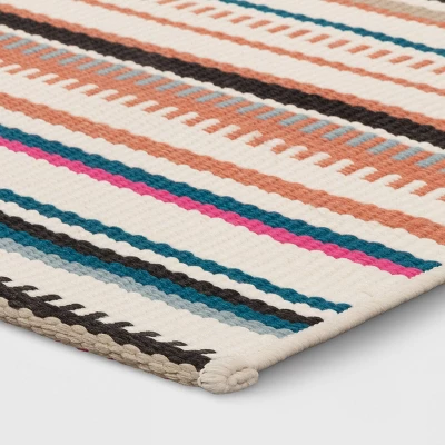 5' X 7' Outdoor Rug Festival Stripe - Opalhouse⢠- Image 2