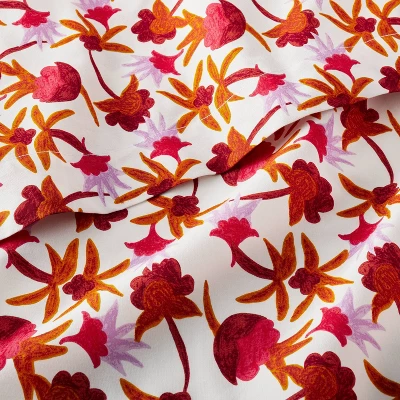 Printed Cotton Percale Sheet Set - Opalhouse™ Designed With Jungalow™ - Image 2