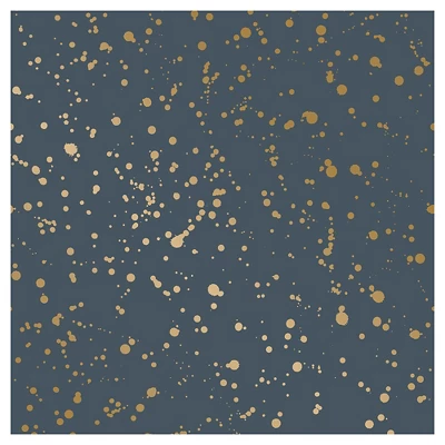 Celestial Peel & Stick Wallpaper Navy/Gold - Opalhouseā¢: Removable Vinyl, Self-Adhesive, Stain-Resistant, 27.5 Sq Ft Coverage - Image 6