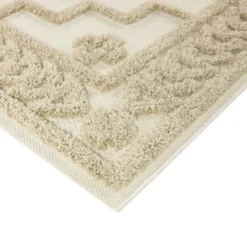 Outdoor Rug Tufted Geo Cream - Opalhouseā¢