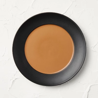 10" 4pk Stoneware Dinner Plates Black/Orange - Opalhouse™ Designed With Jungalow™ - Image 2